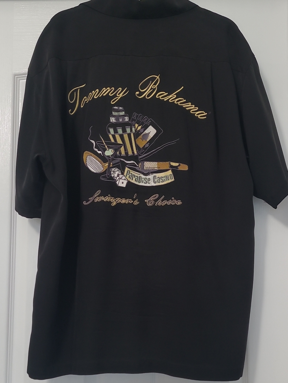 Tommy Bahama Vintage Embroidered Mens XL